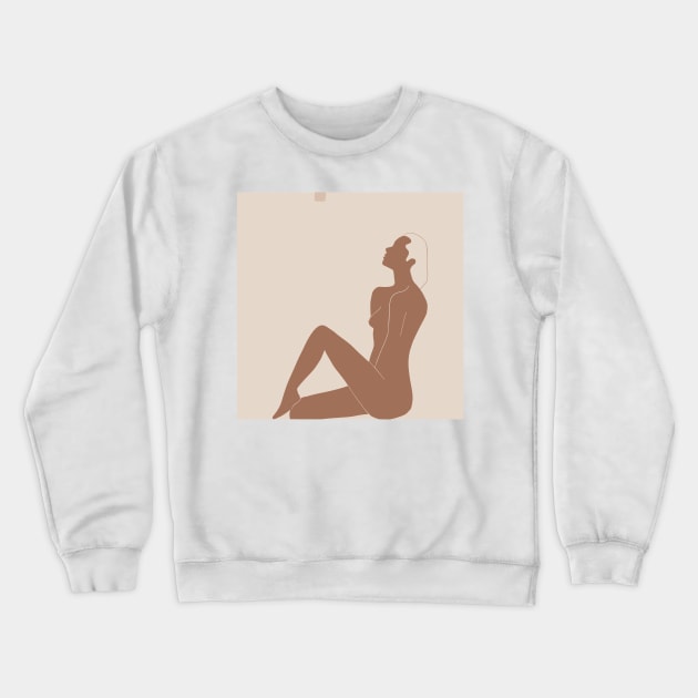 act drawing Crewneck Sweatshirt by NJORDUR